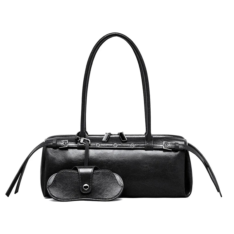 Sac Catarina Vintage en cuir véritable