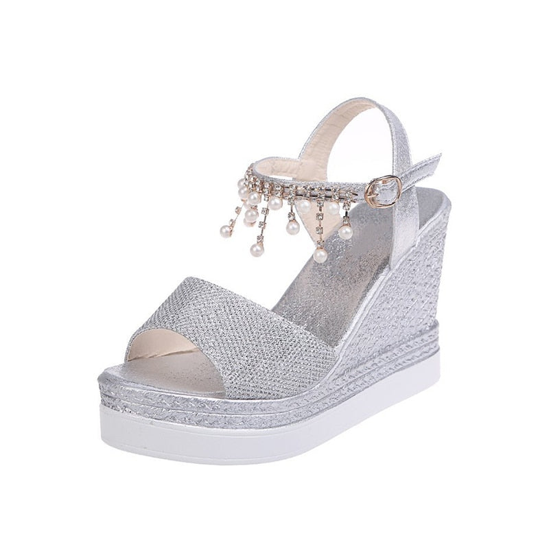 Sandale à plateforme - Pearl Stella