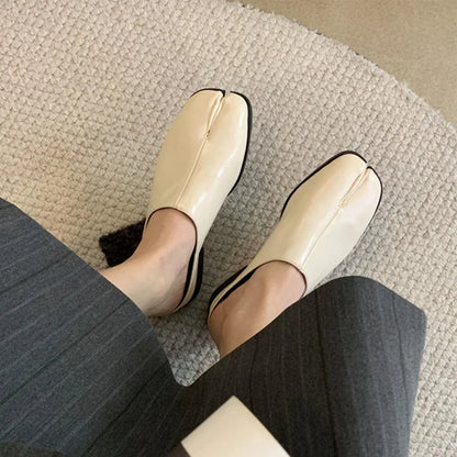 Mules Tabi Confortáveis – Design Japonês Moderno