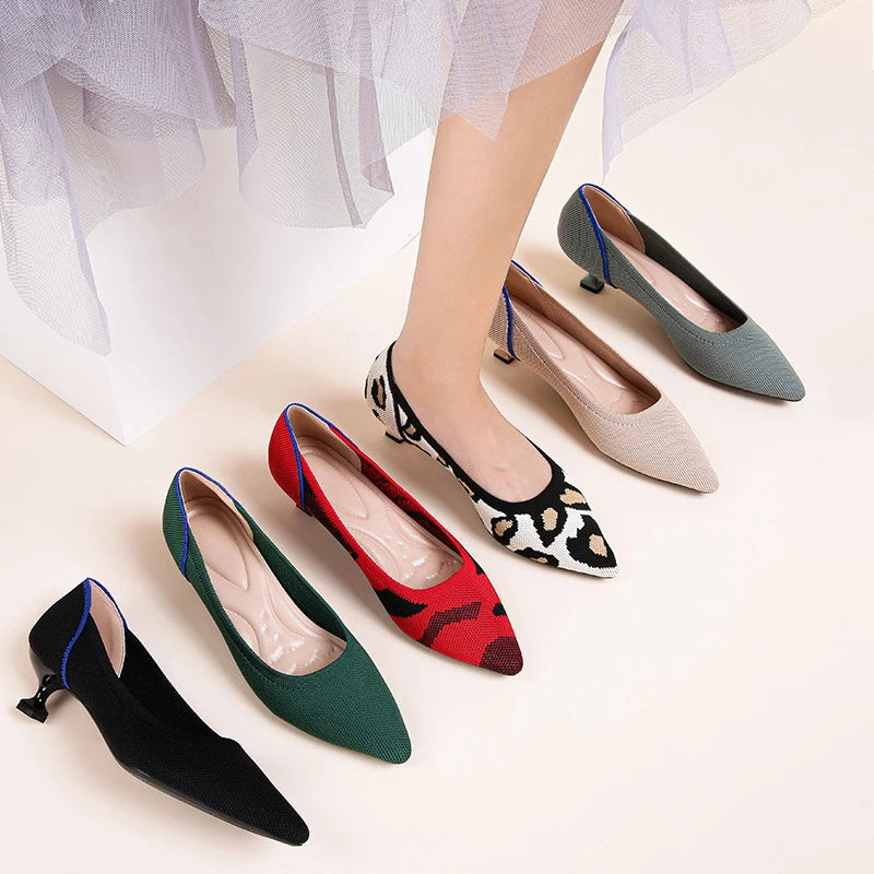 Escarpins Miss Isadora Chic - Chaussures à talons carrés très élégantes et confortables
