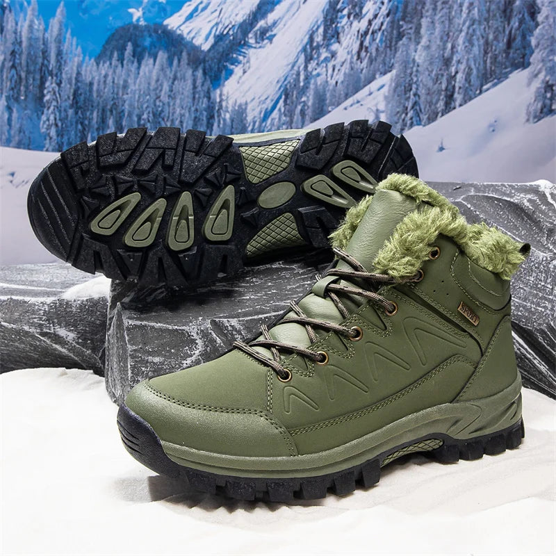 Oakholt – Bota Homem com forro super quente e impermeável