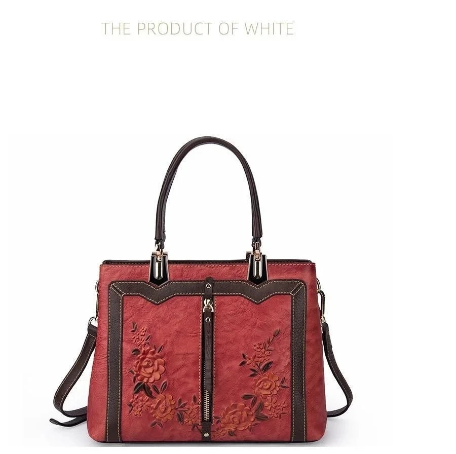 Sac Verona Box Vintage – Fabriqué en cuir véritable de première qualité 