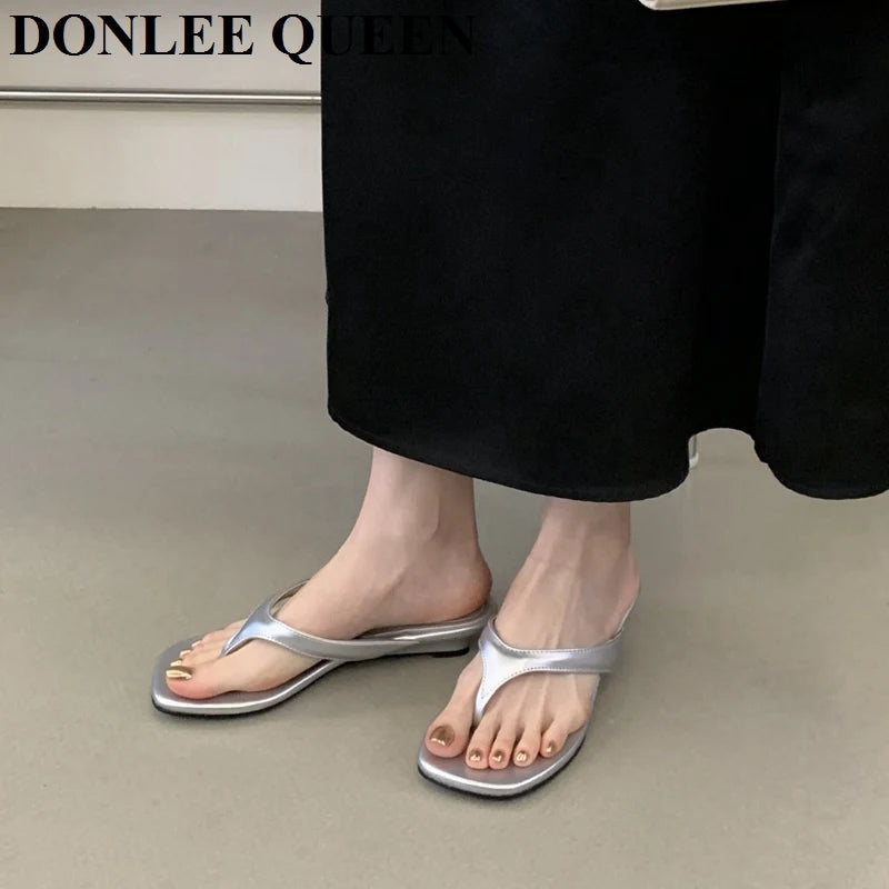 Isabella Wedge - Sandálias Elegantes de Cunha