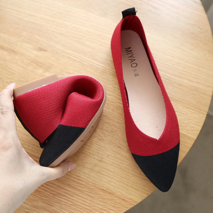 MIYAO - Chaussure de style ballerine (Super confortable)
