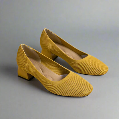 Escarpins rétro Miss Isadora - Chaussures à talon bloc très élégantes et confortables