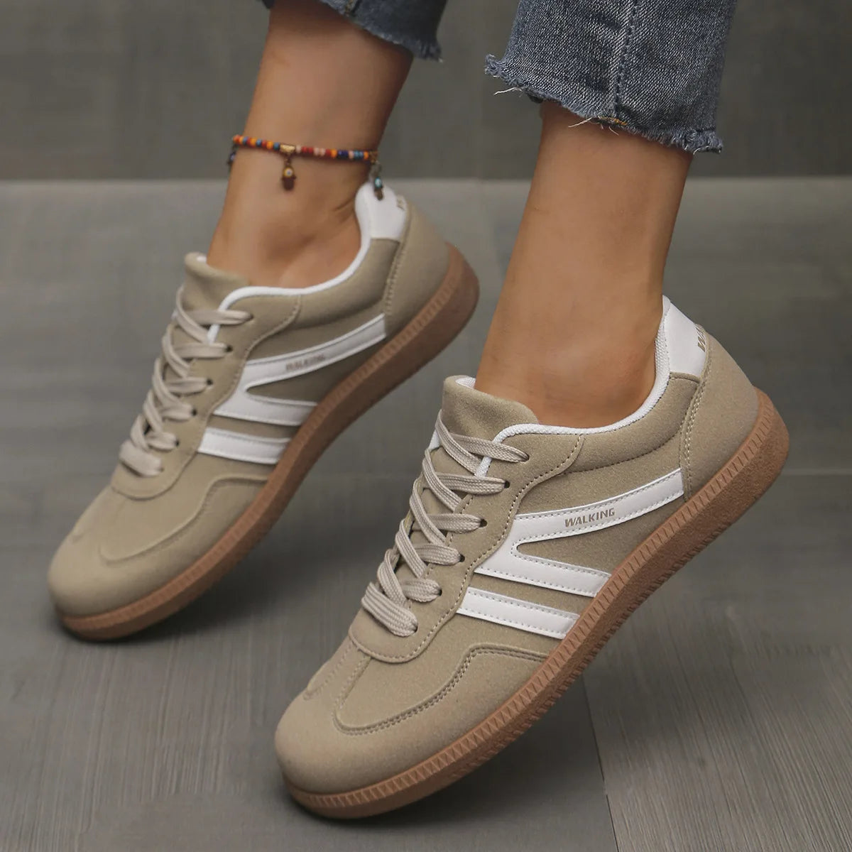 Élodie Comfort – Ténis Casuais em Pele Vegan