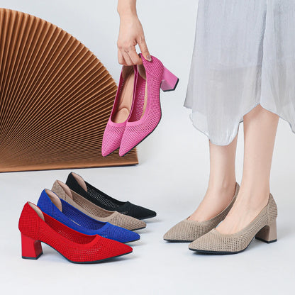 Victoria Pump - Sapato de Salto Médio muito Elegante e Confortável