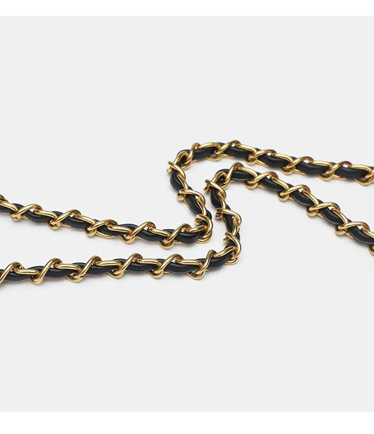 Véronique Chain – Bolsa em Couro Genuíno