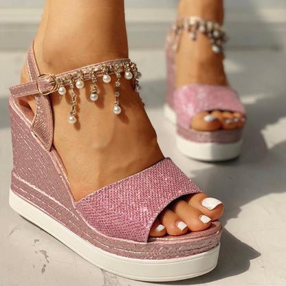 Sandale à plateforme - Pearl Stella
