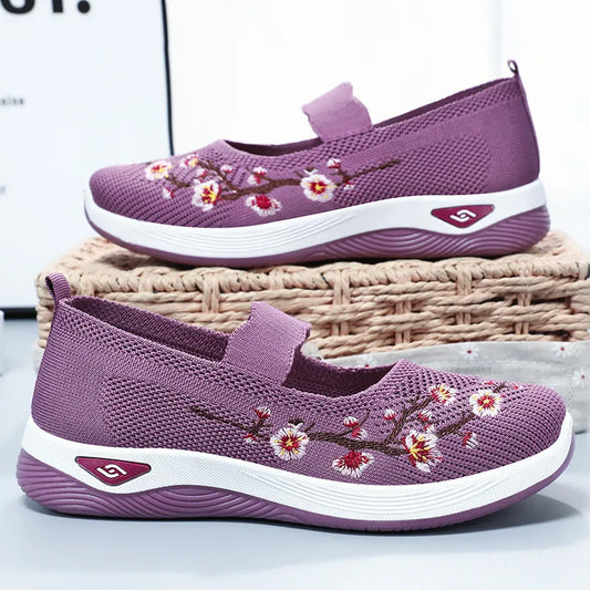 Flor do Vouga - Chaussure semi-orthopédique en maille respirante ultra-légère