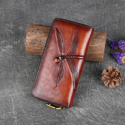 Portefeuille Aurora Vintage – Fabriqué en cuir véritable de haute qualité 