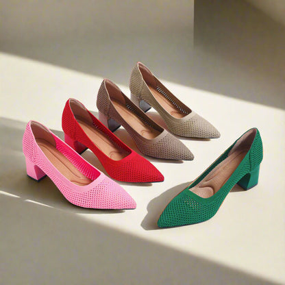 Victoria Pump - Sapato de Salto Médio muito Elegante e Confortável