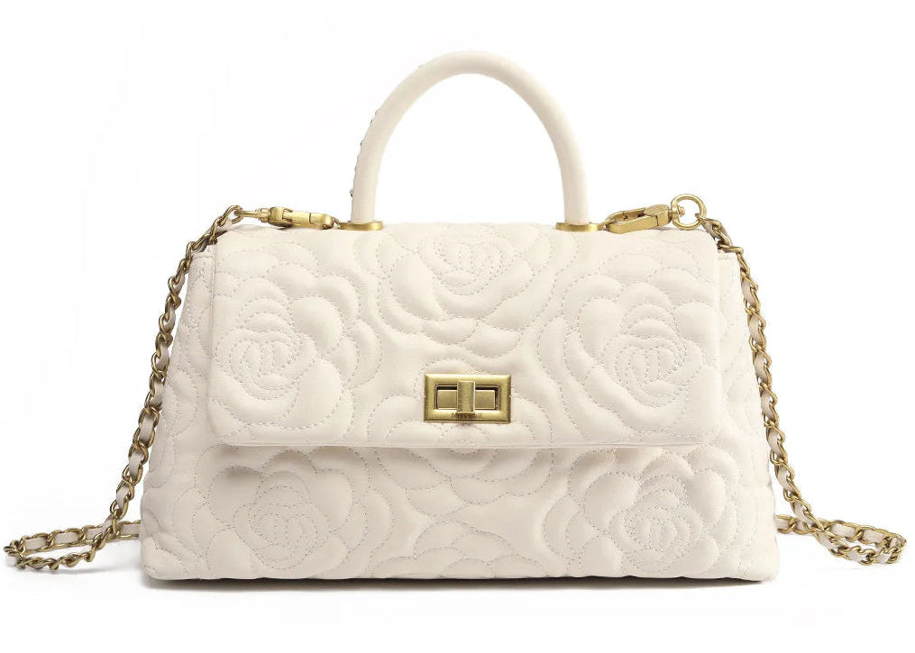 Camélia Élégance – Bolsa em Couro Genuíno