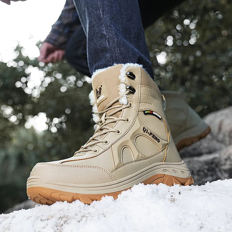 Clearholt – Bota Homem com forro super quente e impermeável