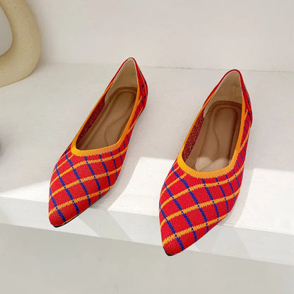 Yaliane - Chaussure de style ballerine très élégante et confortable.