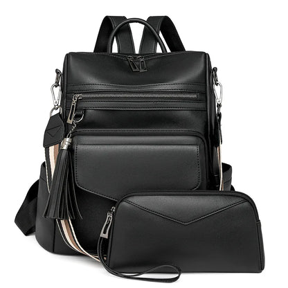 Sac à dos « Duo Fringe » – Style et polyvalence pour les voyages et le quotidien