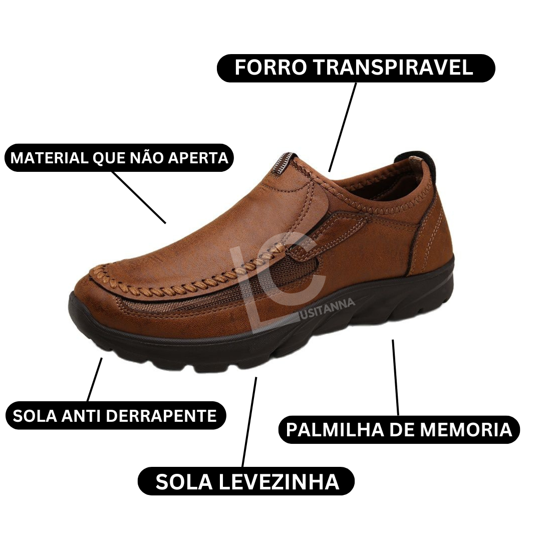Chaussure orthopédique confortable pour homme - Winston