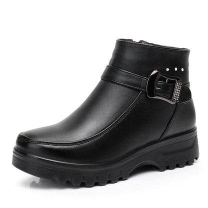 Bottes en cuir végétalien Celine™ 
