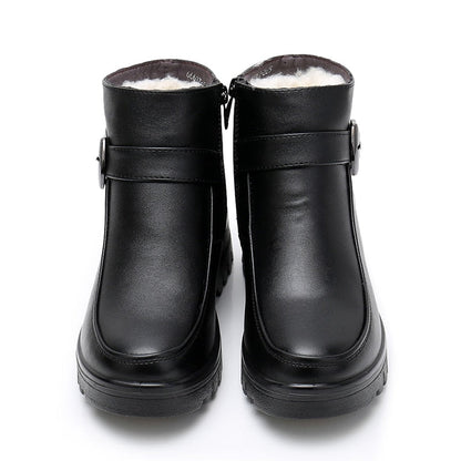 Bottes en cuir végétalien Celine™ 