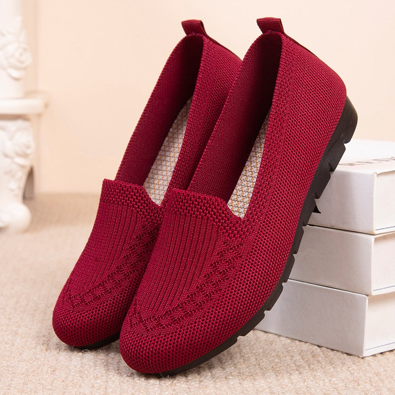 Liliana™ - Mocassin semi-orthopédique en maille ultralégère et respirante