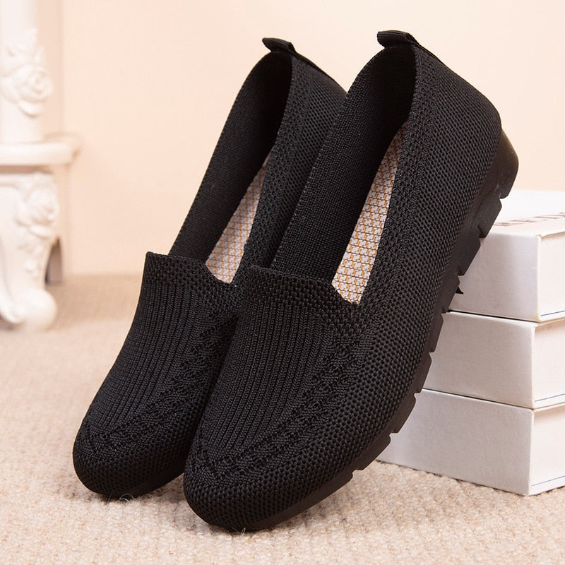 Liliana™ - Mocassin semi-orthopédique en maille ultralégère et respirante
