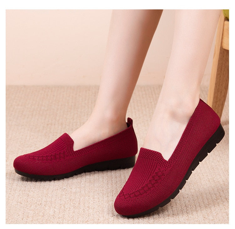 Liliana™ - Mocassin semi-orthopédique en maille ultralégère et respirante