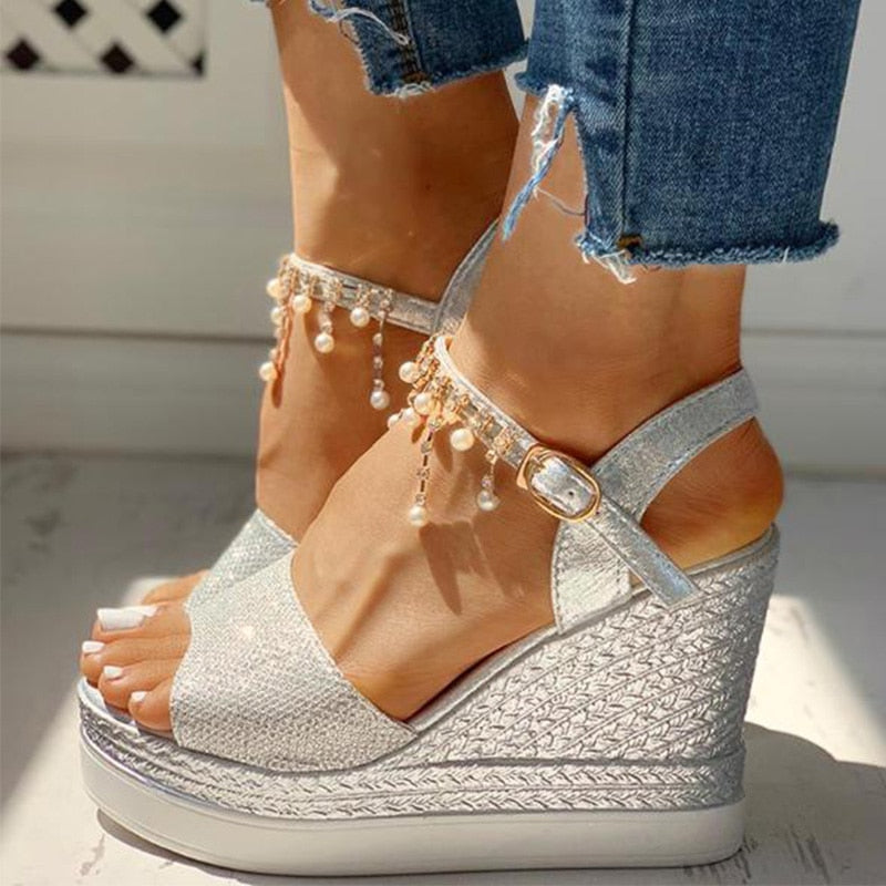 Sandale à plateforme - Pearl Stella